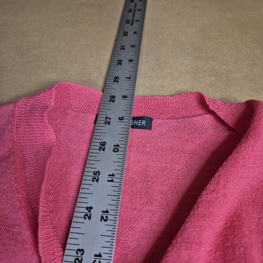 Eileen Fisher Pink Cardigan Sweater - Picture 5 of 8